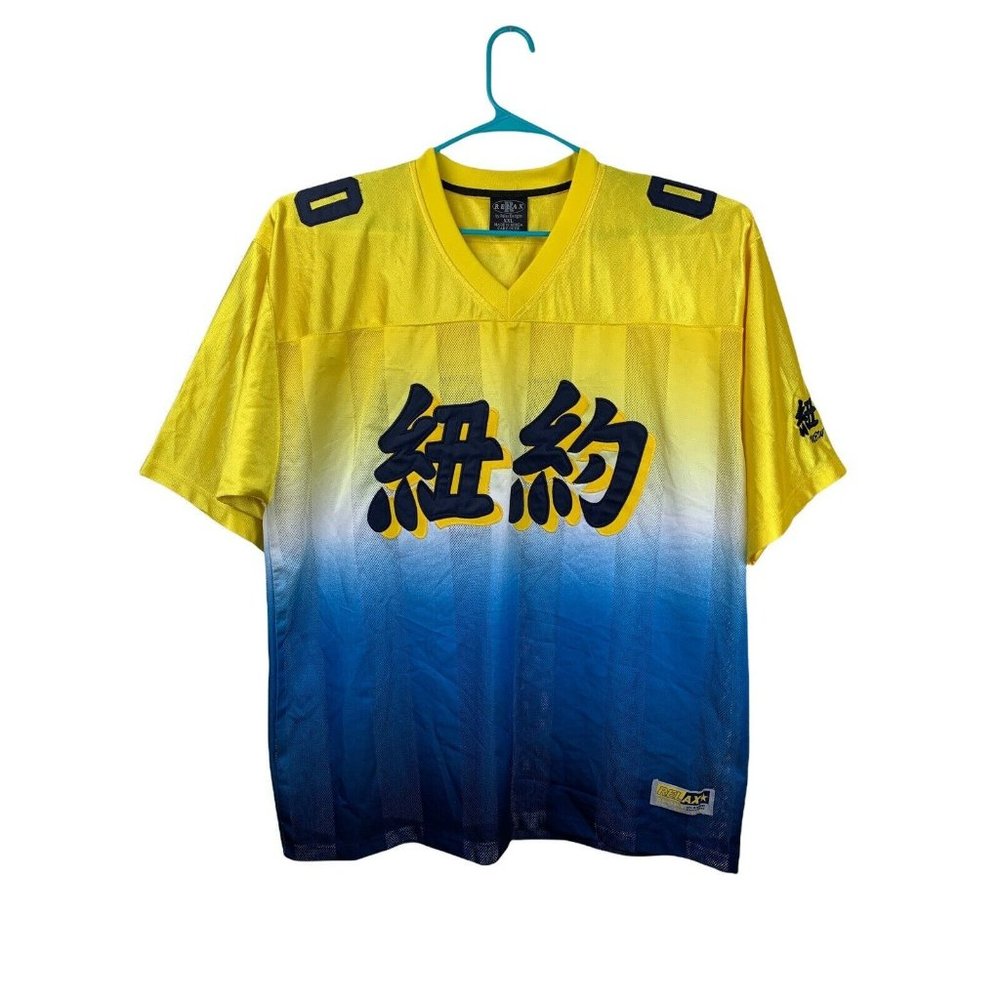 New York ZEN Sport (Spiritual Awareness)Jersey Blue Size 2XL Football Soccer
